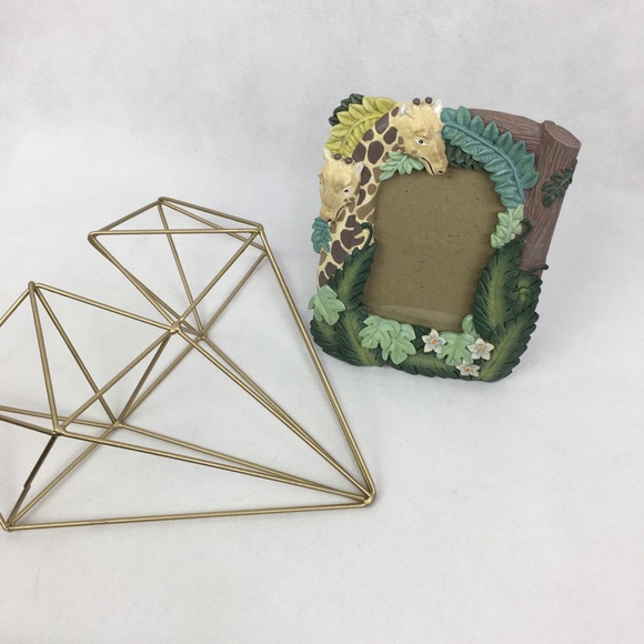 Tropical Safari Giraffe & Palm Fronds Picture Frame - Picture 2 of 7